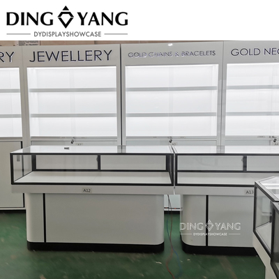 Feira de jóias personalizadas loja completa design 3D e serviço de produção personalizado