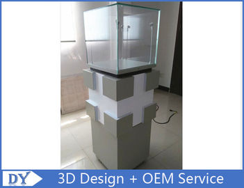 Fabricante fornecedor gabinetes de vitrine de vidro de estilo moderno simples com tamanho personalizado