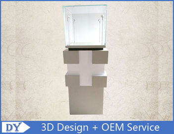 Fabricante fornecedor gabinetes de vitrine de vidro de estilo moderno simples com tamanho personalizado