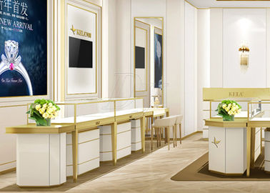 Moderna Moda Top Grade Jewellery Display Cabinets Com Logotipo Personalizado