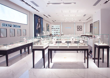 OEM Showroom Casas de exibição, loja de jóias de moda planos de design de interiores