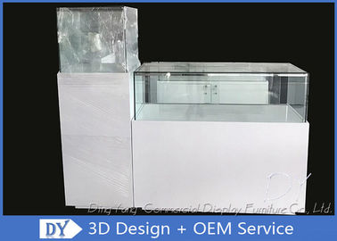 Caixas de display de vidro personalizadas com prateleira dentro