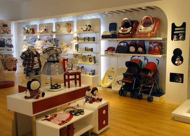 A mobília da exposição da loja/os dispositivos bondes loja das crianças decora com luz de tira do diodo emissor de luz
