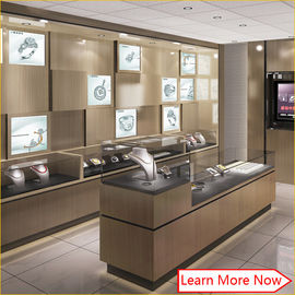 Fabrica de design personalizado vitrine de relógios de moda/salão de exposições/salão de exposições de relógios