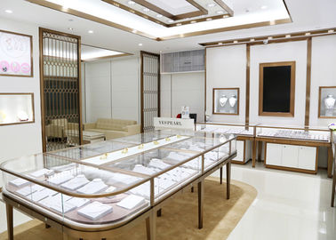 Casos de exposição de salão de luxo de design - material ecológico coberto com painéis de vidro