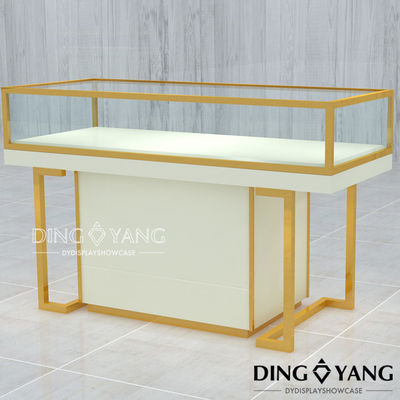 Vitrine personalizada de uma loja de joias popular de luxo com tamanho e cor totalmente personalizáveis