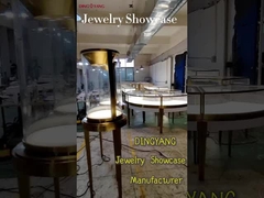 DINGYANG traduzir os conceitos em realidade vitrinas de jóias