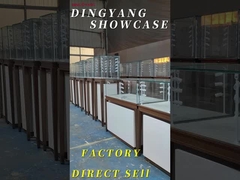 Armário de visualização de jóias sem enquadramento